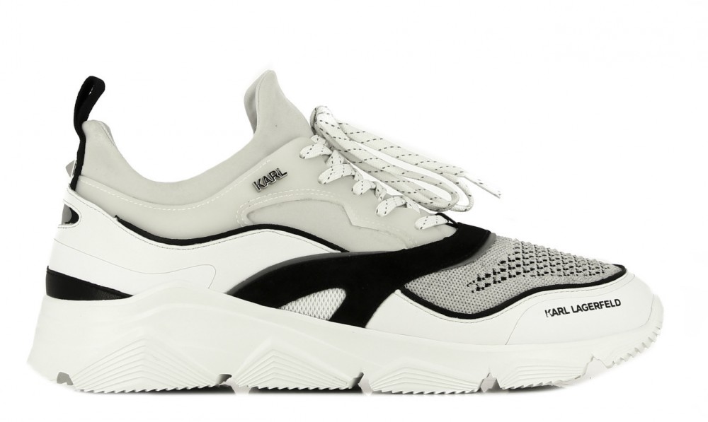 Sportcipő Karl Lagerfeld Verge Lo Lace Runner Mix