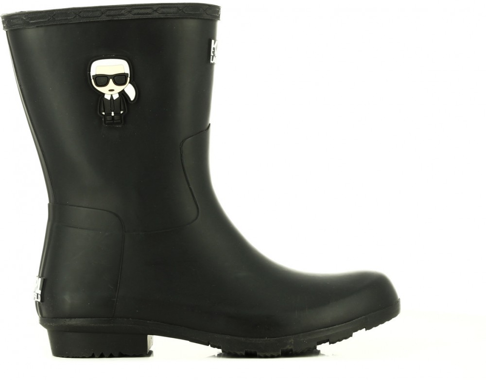 Gumi Csizma Karl Lagerfeld Kalosh Ikonic Midi Boot