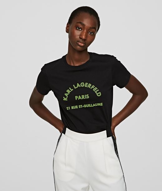 Póló Karl Lagerfeld Address Logo T-Shirt