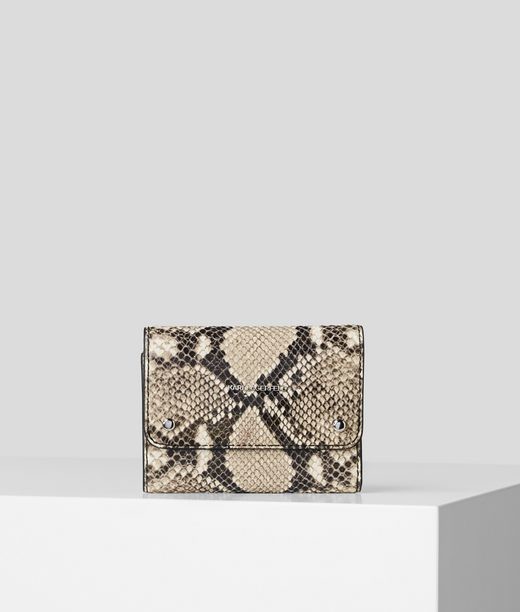 Pénztárca Karl Lagerfeld K/Ikon Snake Md Flap Wallet
