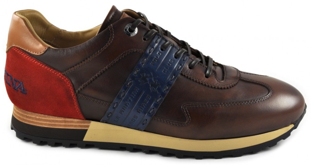 Sportcipő La Martina Man Shoes Canyon - Cuero Dark Brown