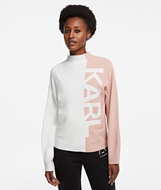 Kardigán Karl Lagerfeld Puffy Sleeve Sweater W/ Logo