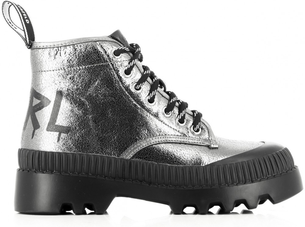 Bokacipő Karl Lagerfeld Trekka Ii Brush Logo Hiker