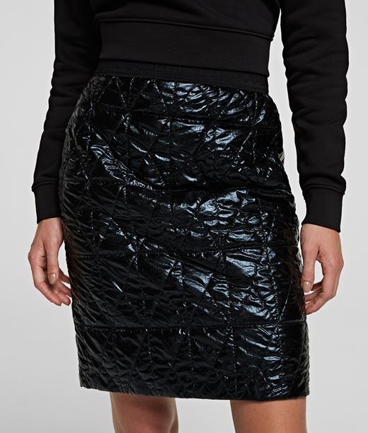 Szoknya Karl Lagerfeld Quilted Skirt