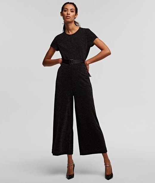 Overál Karl Lagerfeld Sparkle Jumpsuit