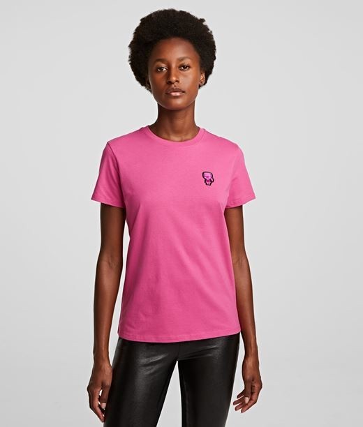 Póló Karl Lagerfeld Mini Ikonik Karl Patch T-Shirt