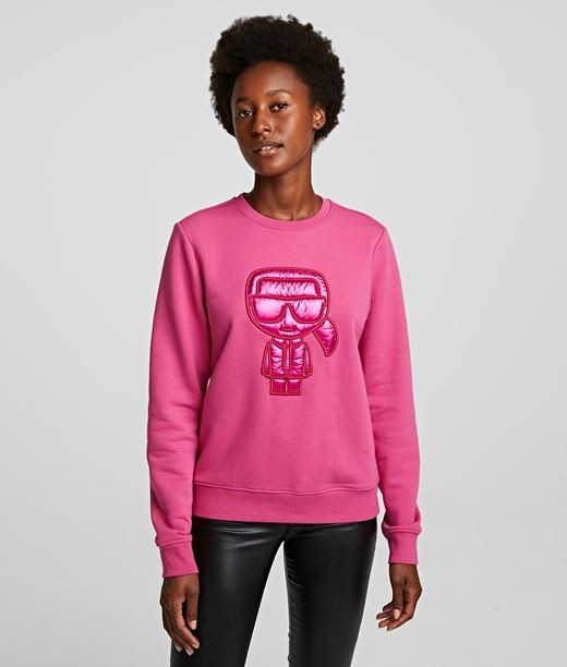 Melegítő Felső Karl Lagerfeld Ikonik Puffer Karl Sweatshirt