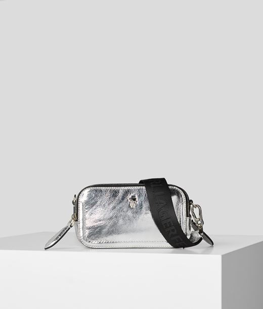 Retikül Karl Lagerfeld K/Ikonik 3D Pin Camera Bag