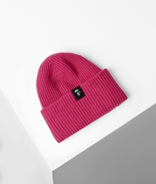 Sapka Karl Lagerfeld K/Ikonik 3D Pin Beanie