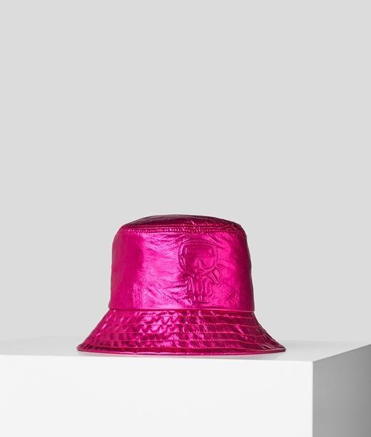Kalap Karl Lagerfeld K/Ikonik Metallic Bucket Hat