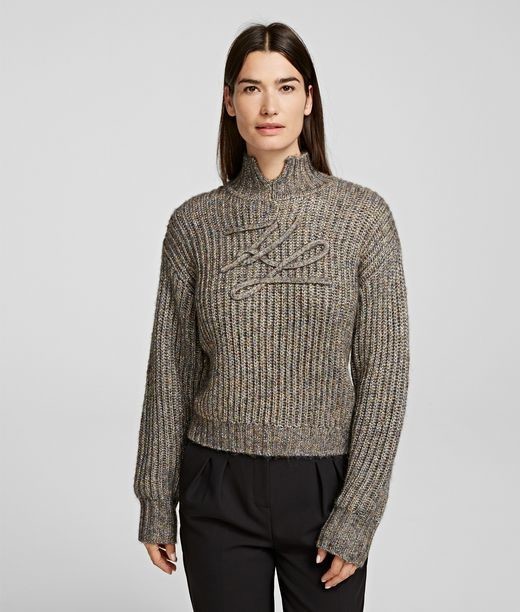 Kardigán Karl Lagerfeld Signature Soutache Sweater