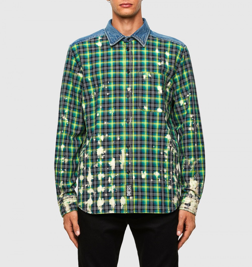 Ing Diesel S-Moon-Check Shirt