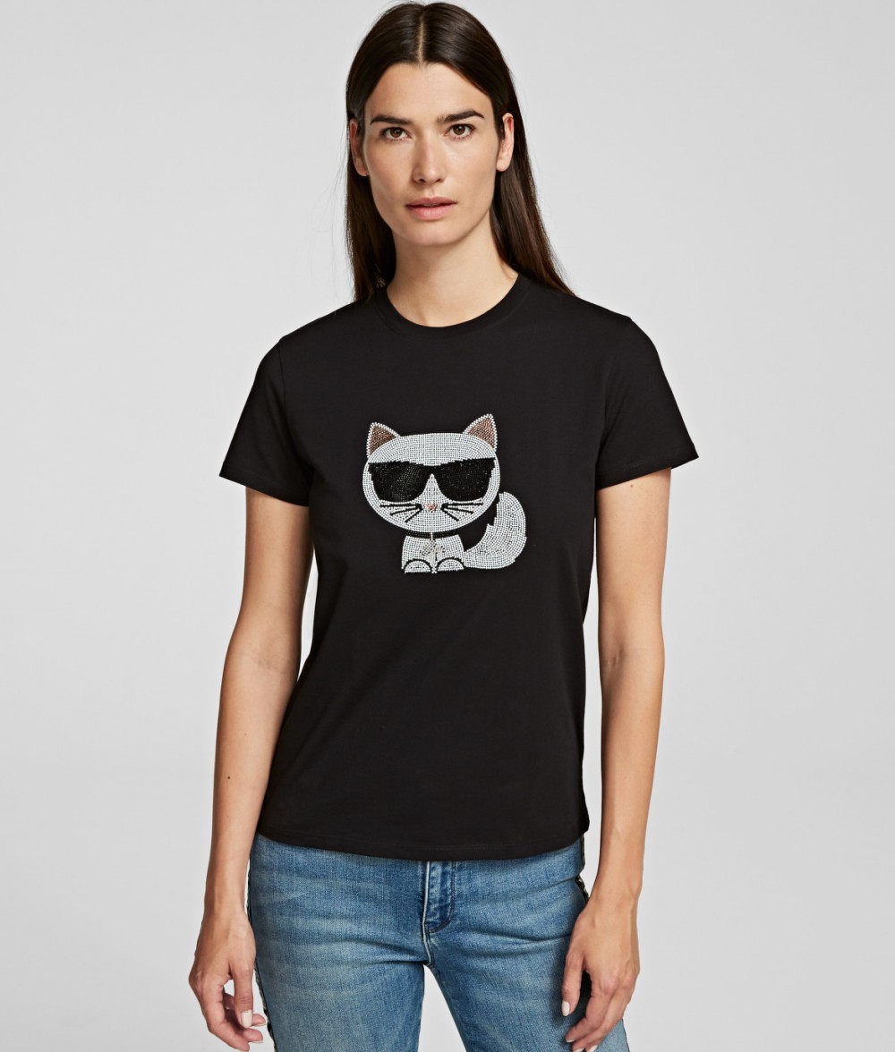 Póló Karl Lagerfeld Ikonik Choupette Rs T-Shirt