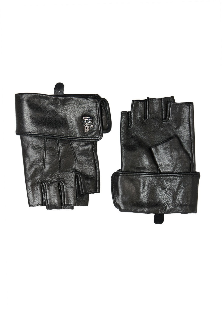 Kesztyű Karl Lagerfeld K/Ikonik 3D Pin Cuff Glove