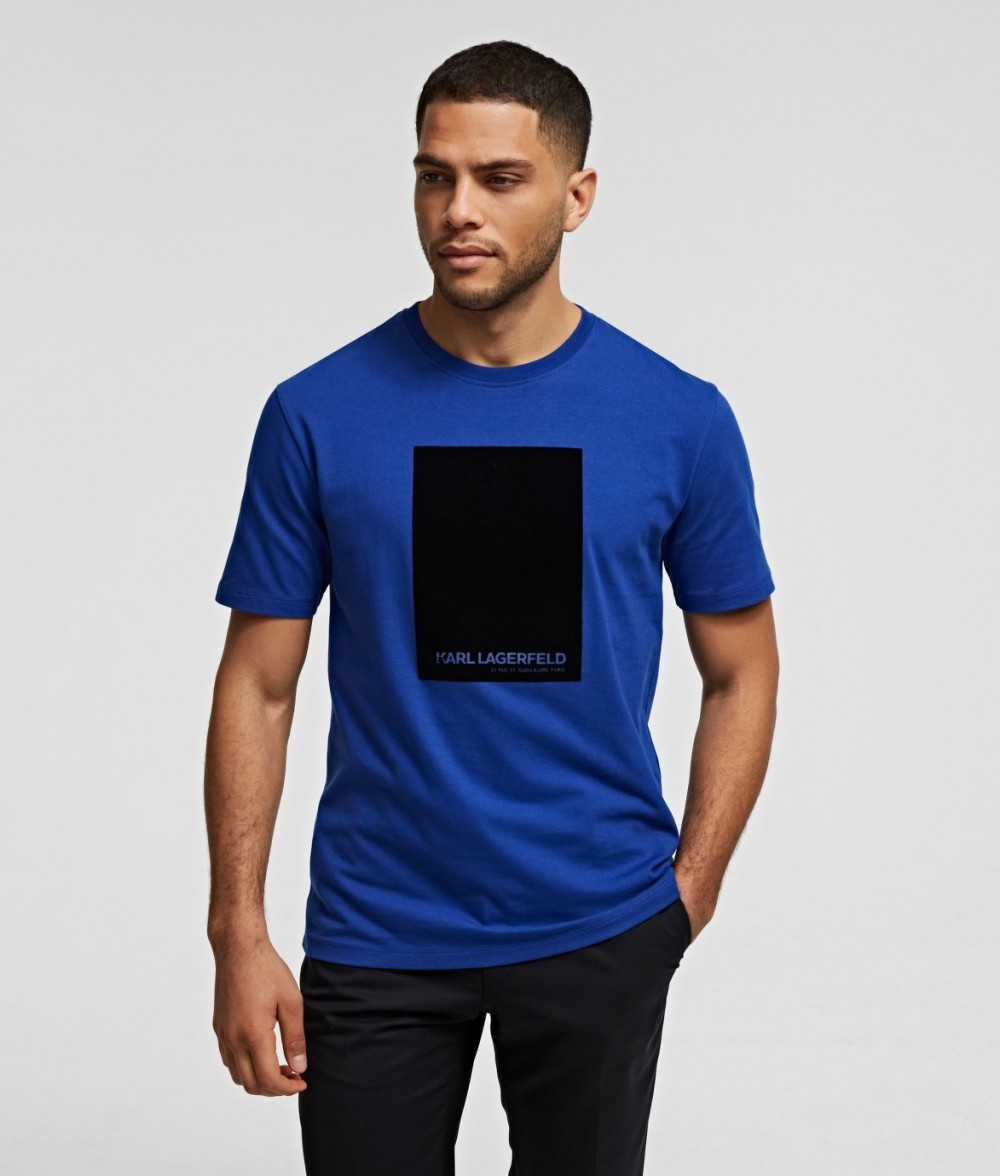 Póló Karl Lagerfeld Flock Print Logo T-Shirt