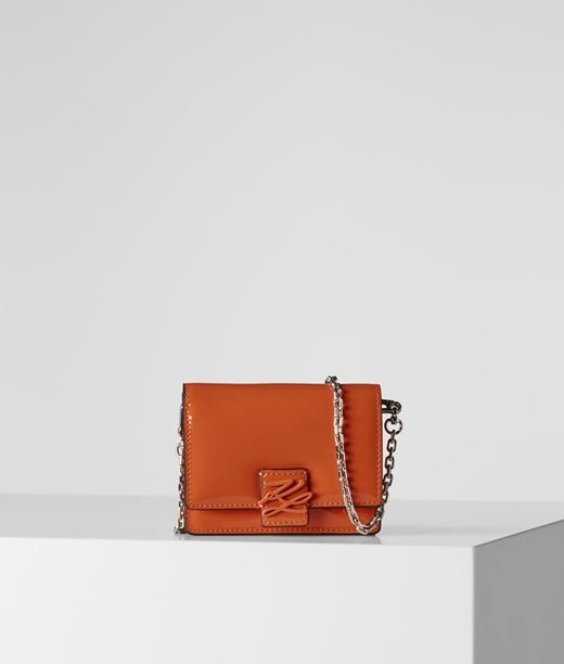 Pénztárca Karl Lagerfeld Autograph Patent Flap Woc