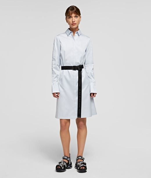 Ruha Karl Lagerfeld Chintz Poplin Shirt Dress