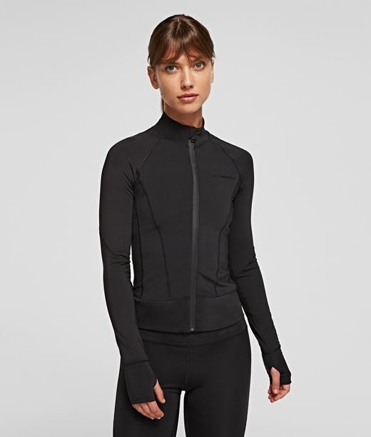 Melegítő Felső Karl Lagerfeld Technical Zip-Up W/Powermesh