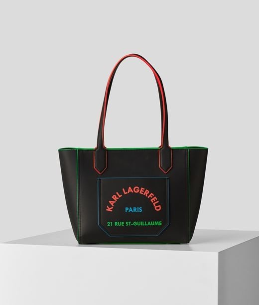 Retikül Karl Lagerfeld Journey Neon Edge Sm Tote