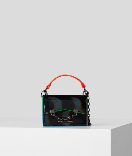 Retikül Karl Lagerfeld Karl Seven Iridescent Nano