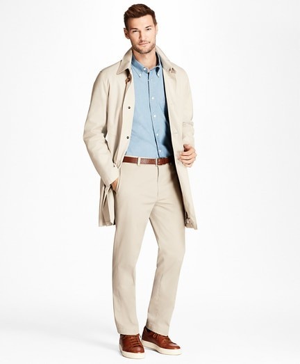 Kabát Brooks Brothers D Otwr- New Newbury Khaki