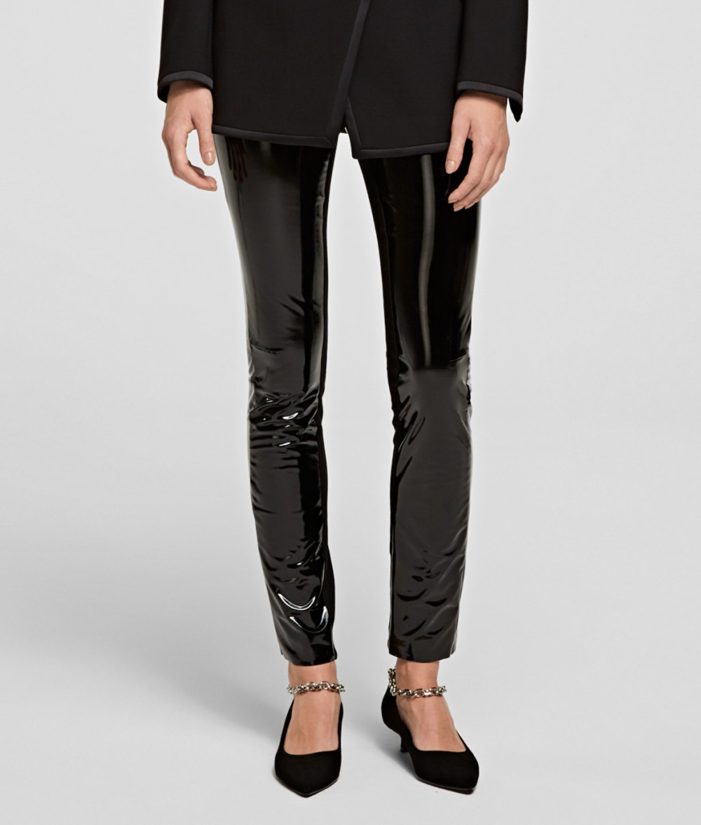 Leggins Karl Lagerfeld Karl Faux Patent Leggings