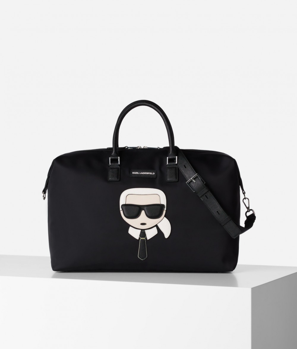 Travel Bag Karl Lagerfeld Iikonik Nylon Weekender