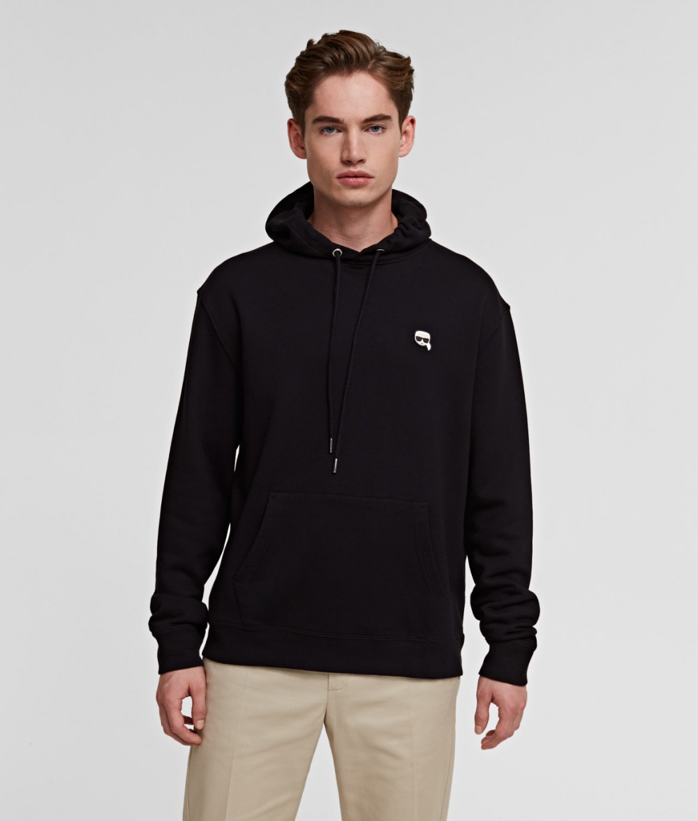 Melegítő Felső Karl Lagerfeld Small Ikonik Patch Hoodie