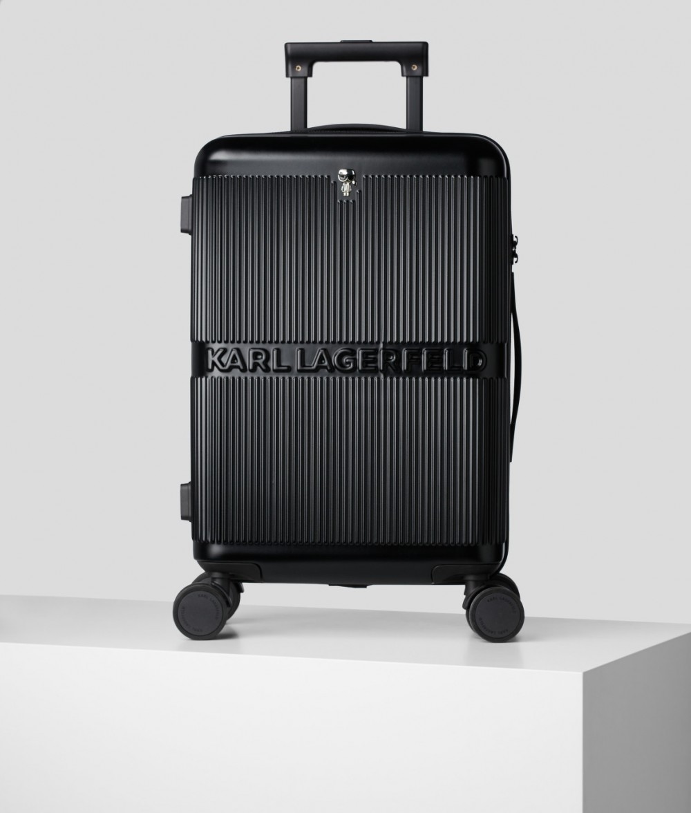 Bőrönd Karl Lagerfeld Ikonik Hardcase Trolley