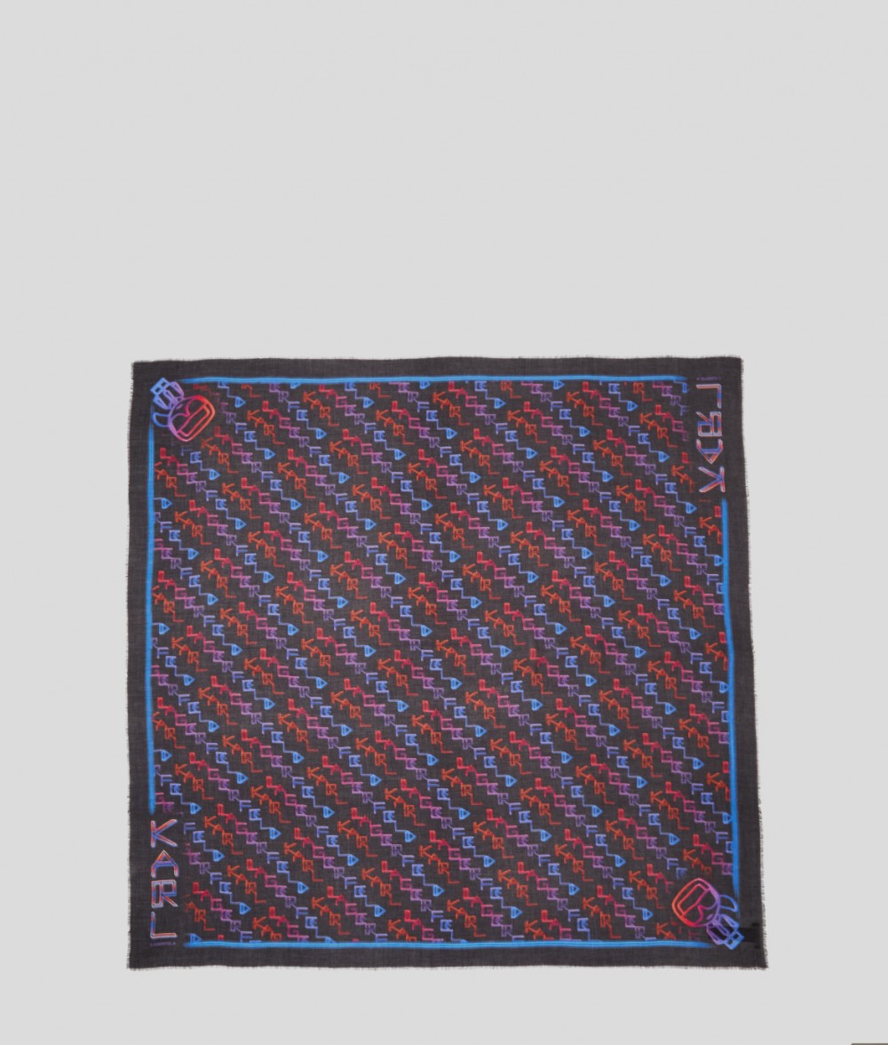 Sál Karl Lagerfeld Tetris Scarf
