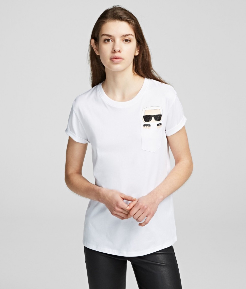 Póló Karl Lagerfeld Ikonik Karl Pocket T-Shirt