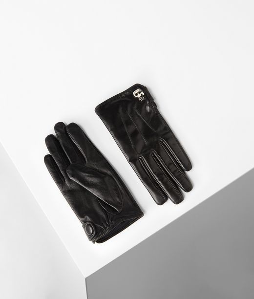 Kesztyű Karl Lagerfeld K/Ikonik Pin Knit Gloves