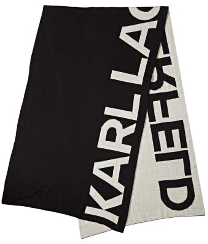 Sál Karl Lagerfeld K/Karl Logo Knit Scarf