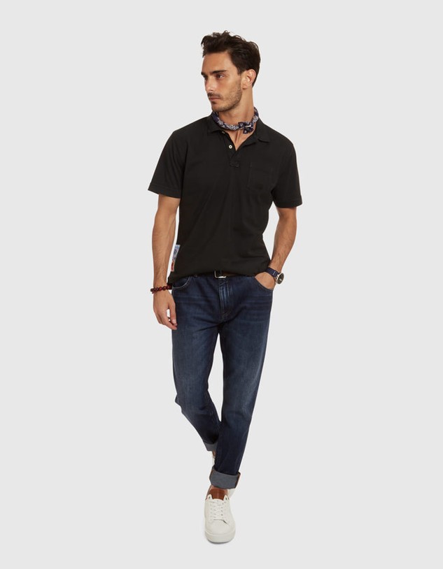 Farmer La Martina Man Denim Trousers Denim