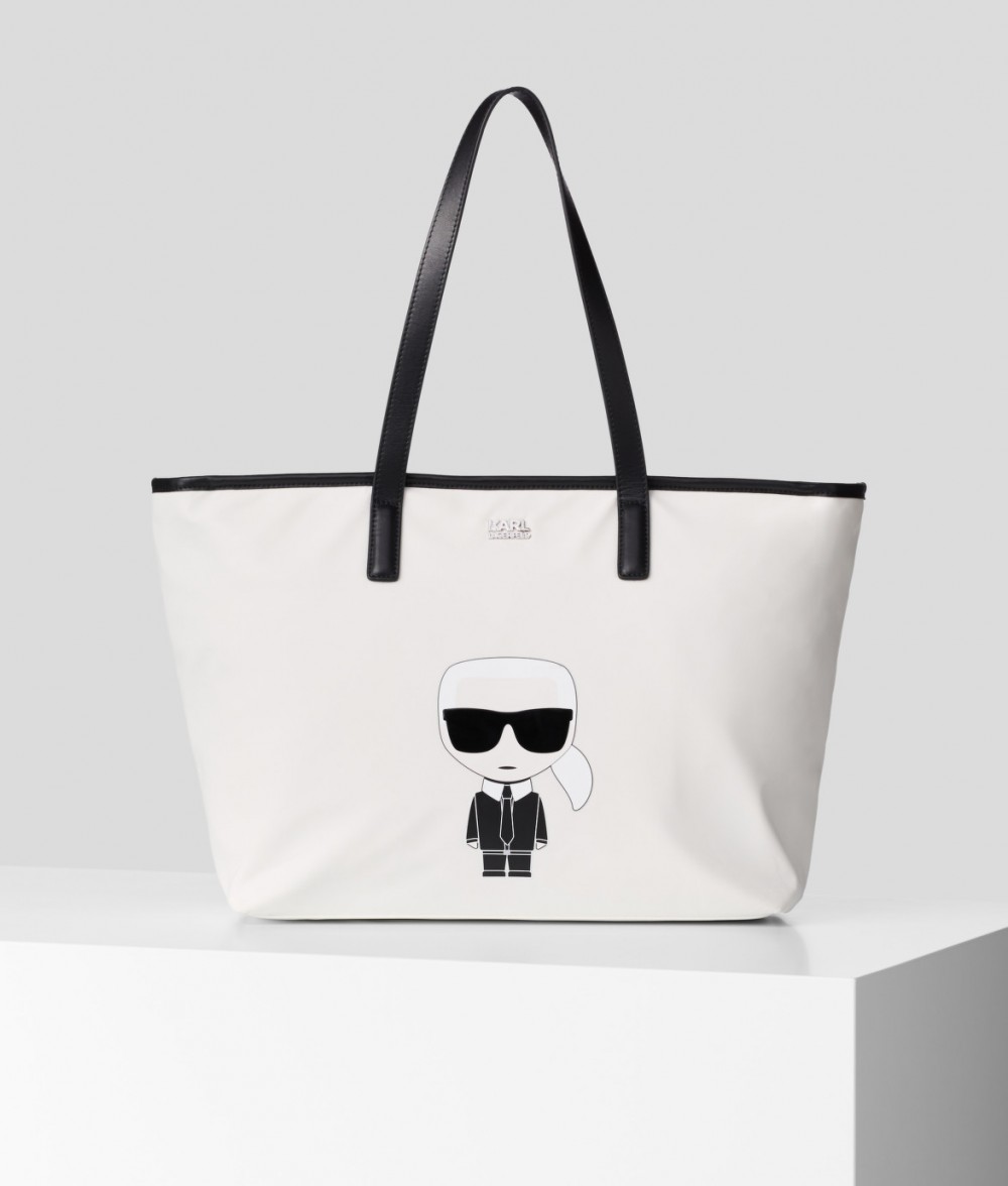 Retikül Karl Lagerfeld Ikonik Nylon Tote