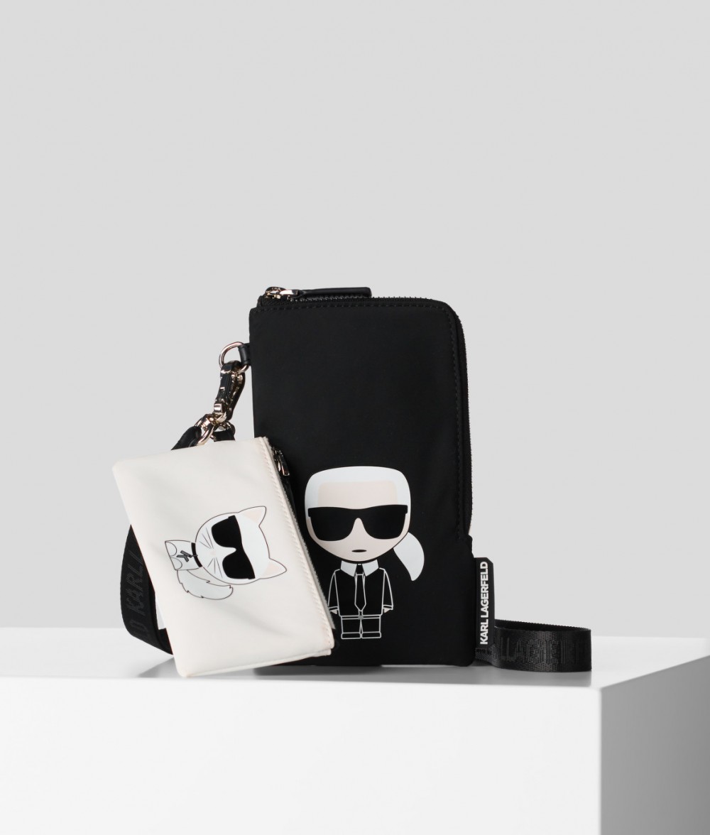 Táska Karl Lagerfeld Ikonik Nylon Double Pouch