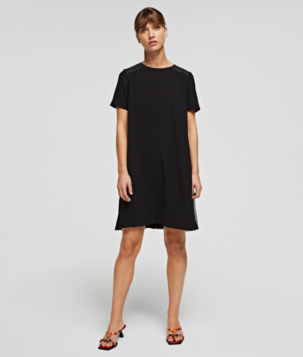 Ruha Karl Lagerfeld Dress W/ Pleated Back