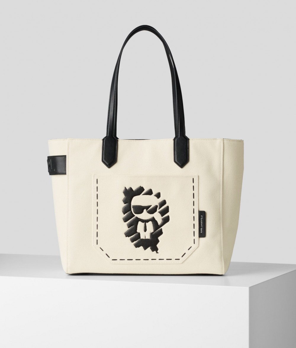 Retikül Karl Lagerfeld Ikonik Graffiti Tote