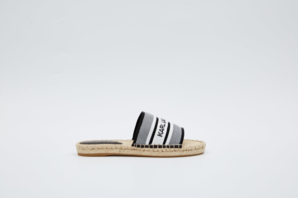 Papucs Karl Lagerfeld Kamini Karl Woven Slide