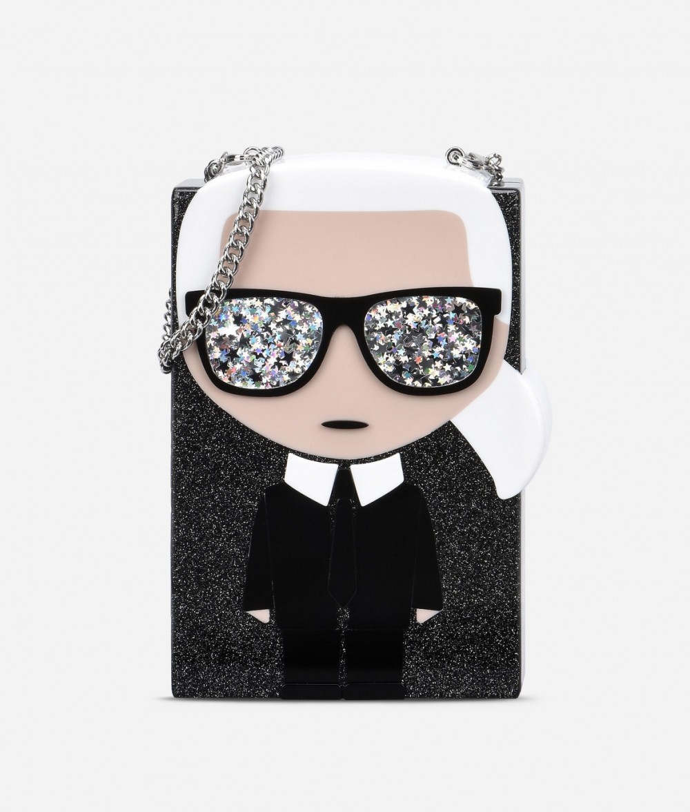 Retikül Karl Lagerfeld K/Ikonik Karl Minaudiere