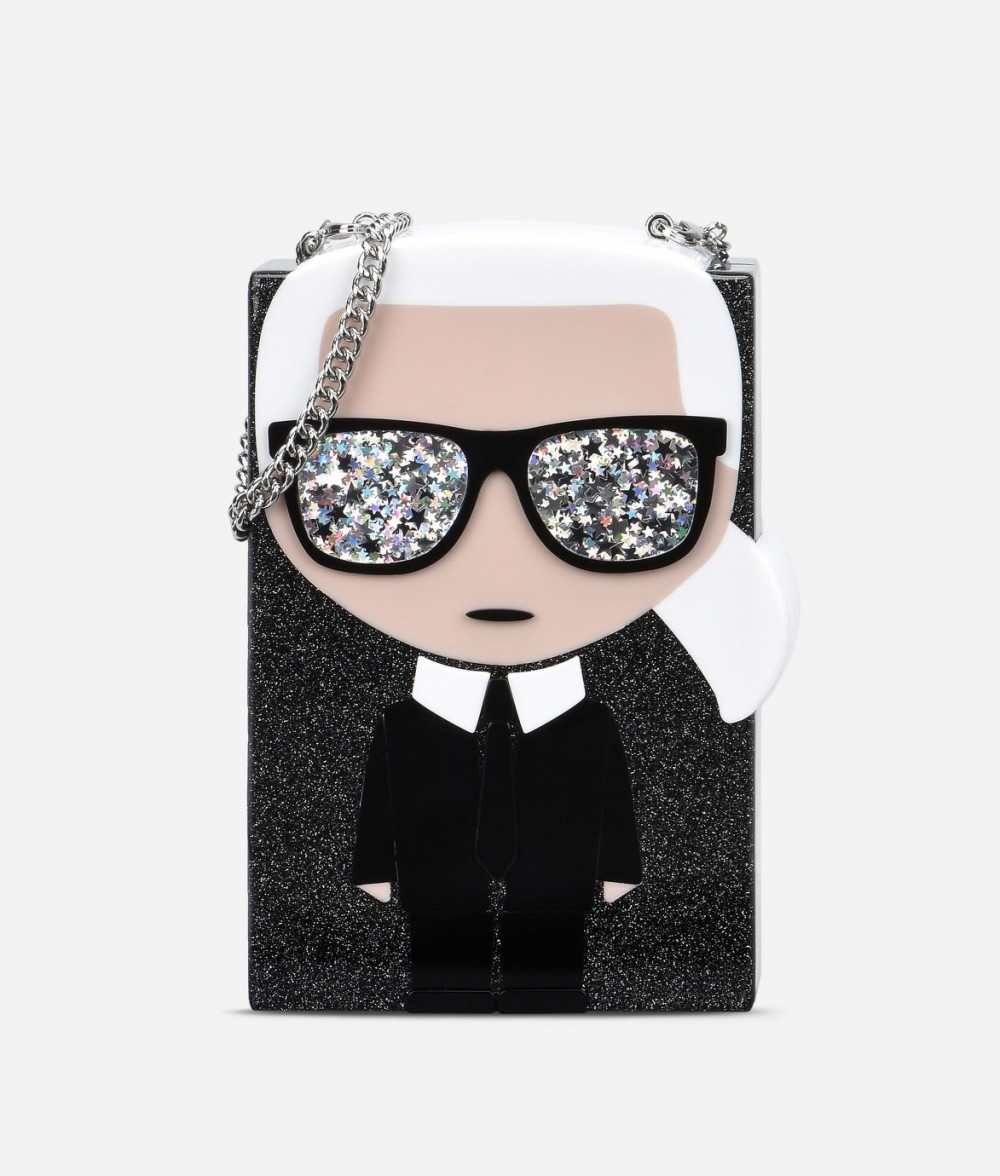 Retikül Karl Lagerfeld K/Ikonik Karl Minaudiere