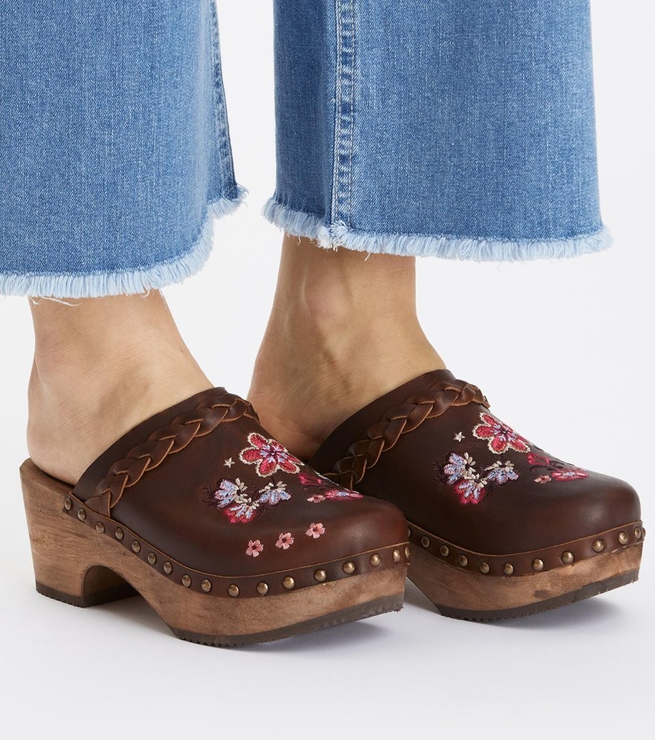 Papucs Odd Molly Leather Clogs Of Heart