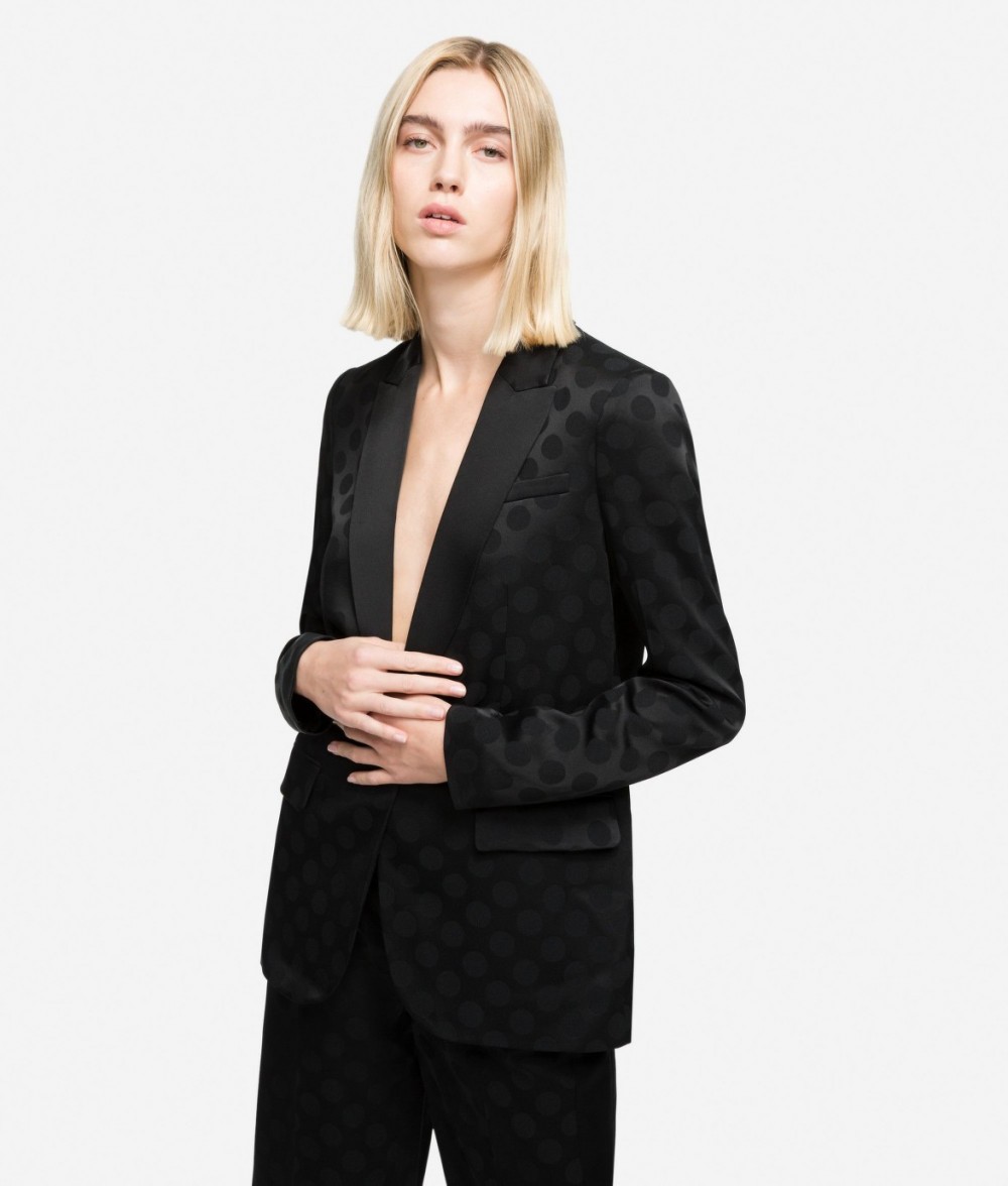 Nagy Hazugság Karl Lagerfeld Karl Dots Tailored Blazer