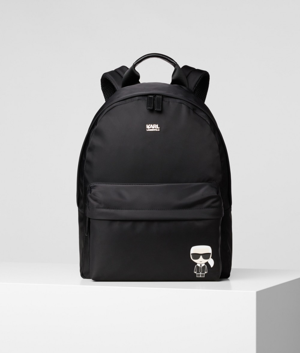 Hátizsák Karl Lagerfeld K/Ikonik Nylon Backpack