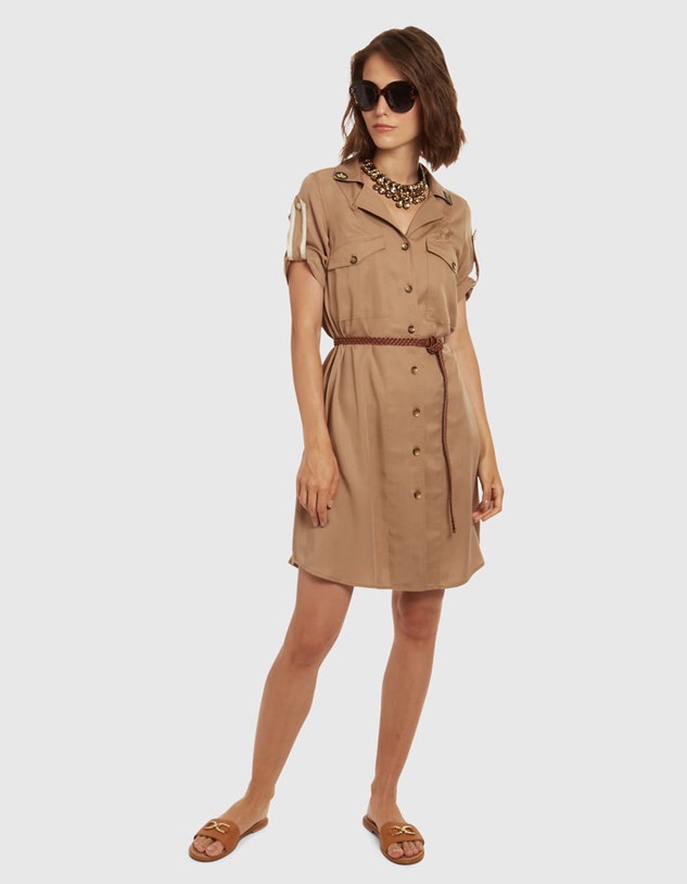 Ruha La Martina Woman Dress Short Sleeves Lyoc