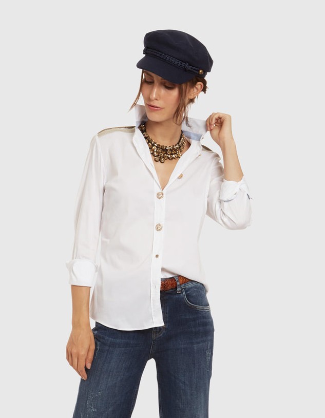 Ing La Martina Woman Shirt Long Sleeves Light