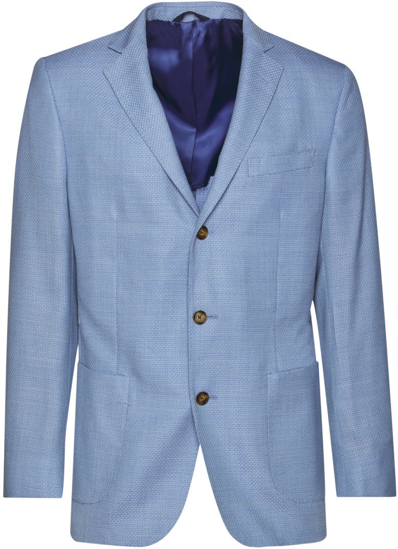 Zakó Brooks Brothers Spct 3Bt Patch Sv Hl Rgnt Blue