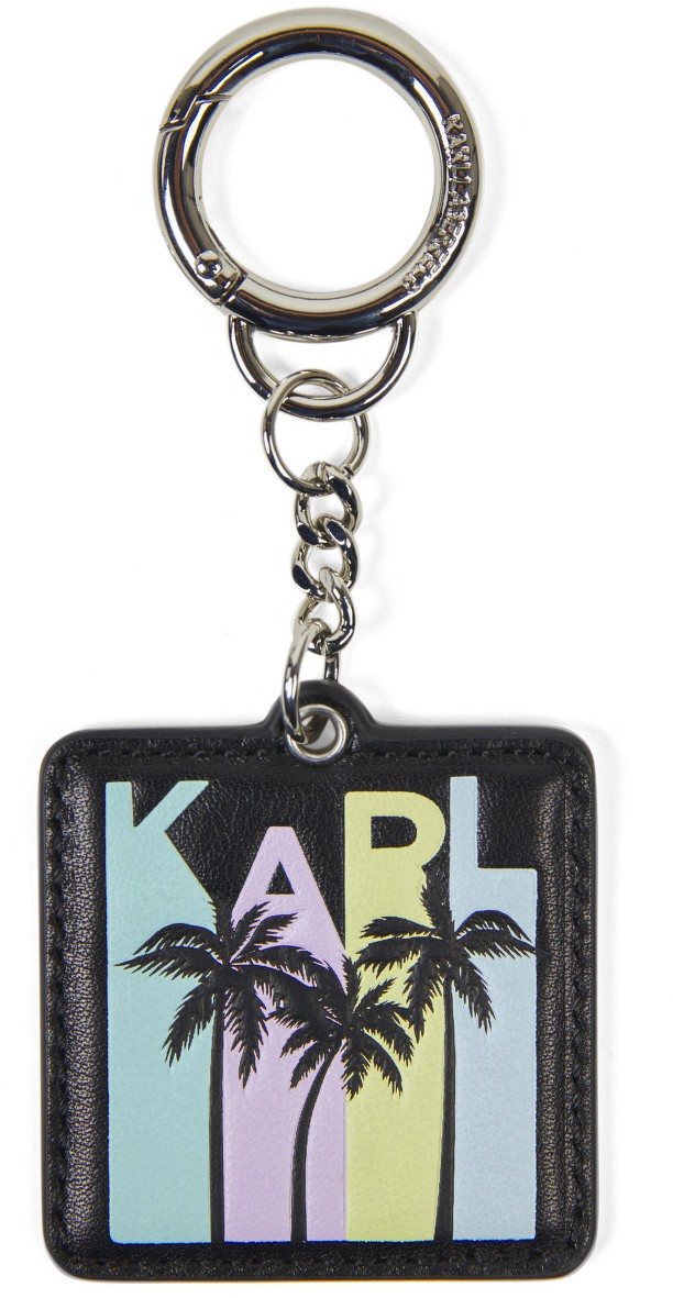 Kulcstartó Karl Lagerfeld Karlifornia Leather Keychain