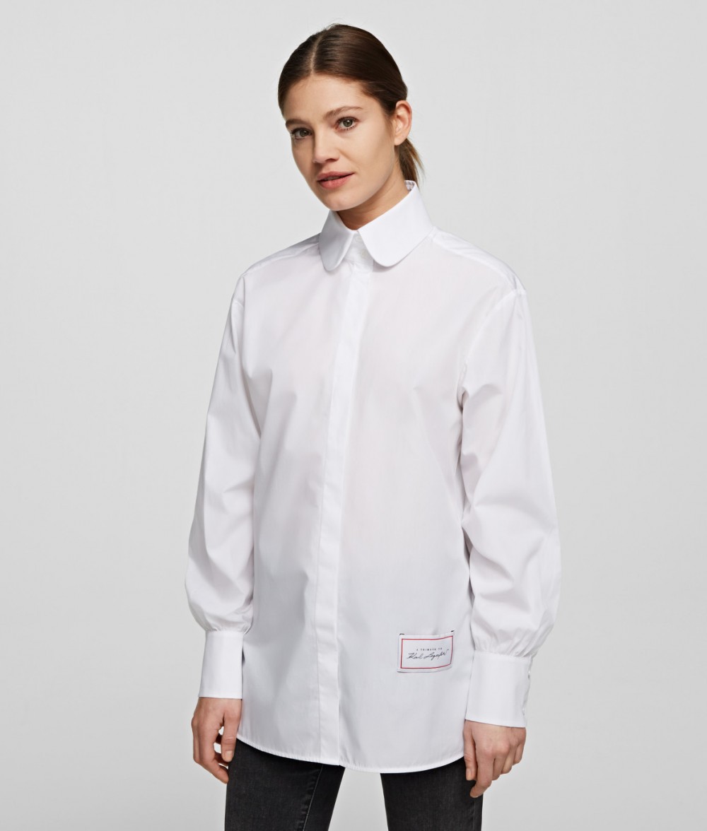 Ing Karl Lagerfeld Classic Karl Poplin Shirt