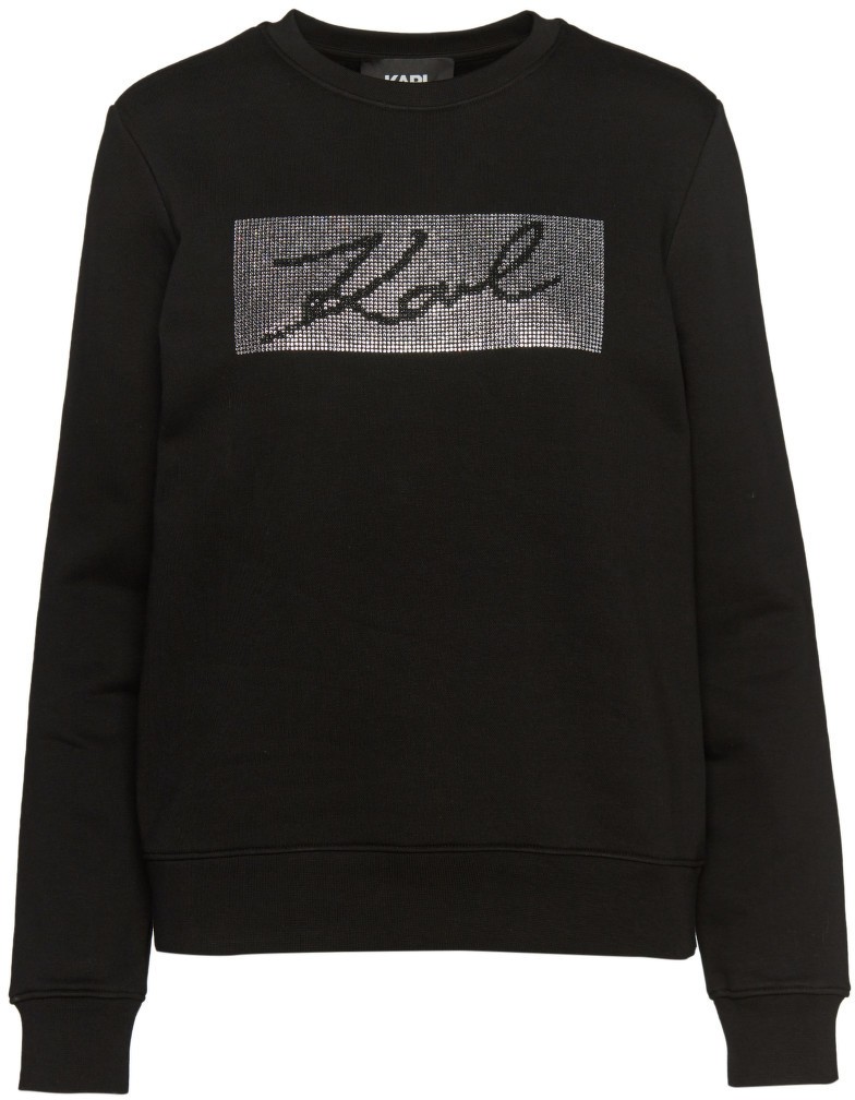 Melegítő Felső Karl Lagerfeld Rhinestone Signature Sweat